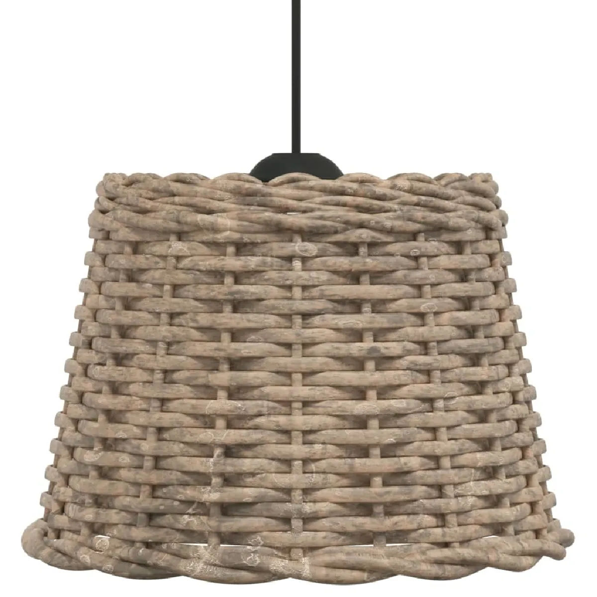 vidaXL Abat-jour Ø30x20 cm - Marron