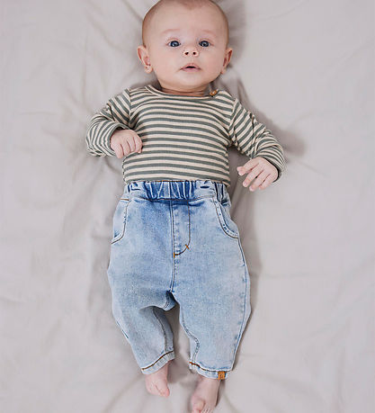 Lil Atelier Jeans - Noos - NbmBen TapeRød - Light Blue Denim