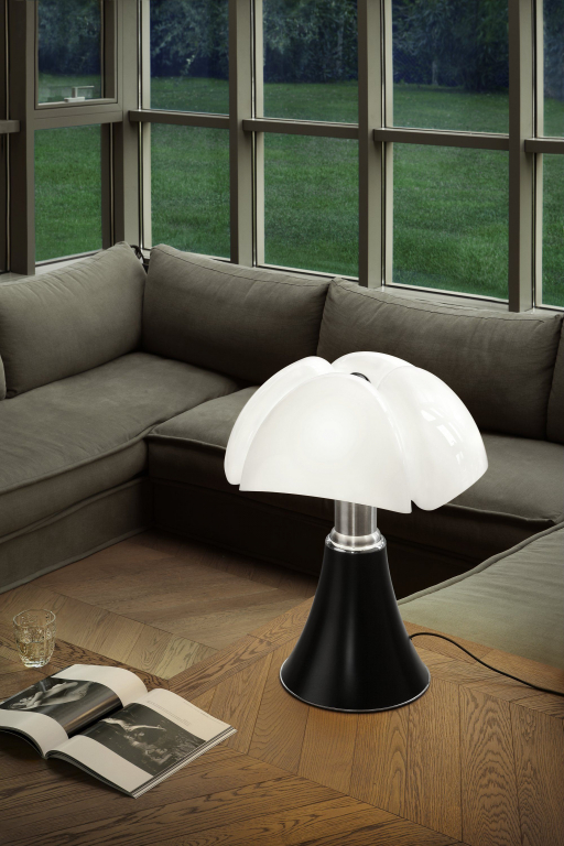 Martinelli Luce Pipistrello vloer- en tafellamp retrofit wit