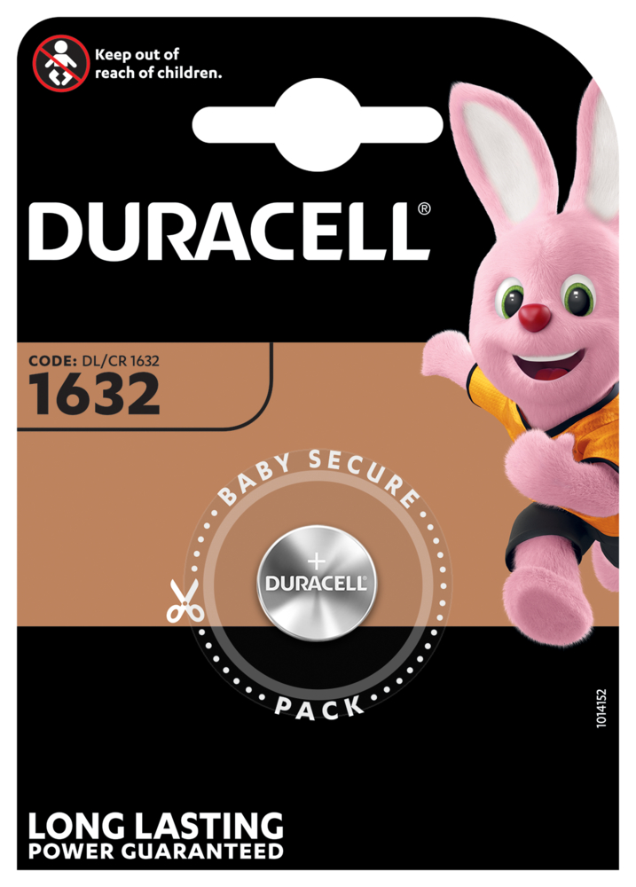 DURACELL Batterie CR1632 3V Lithium Blist 1 Stk