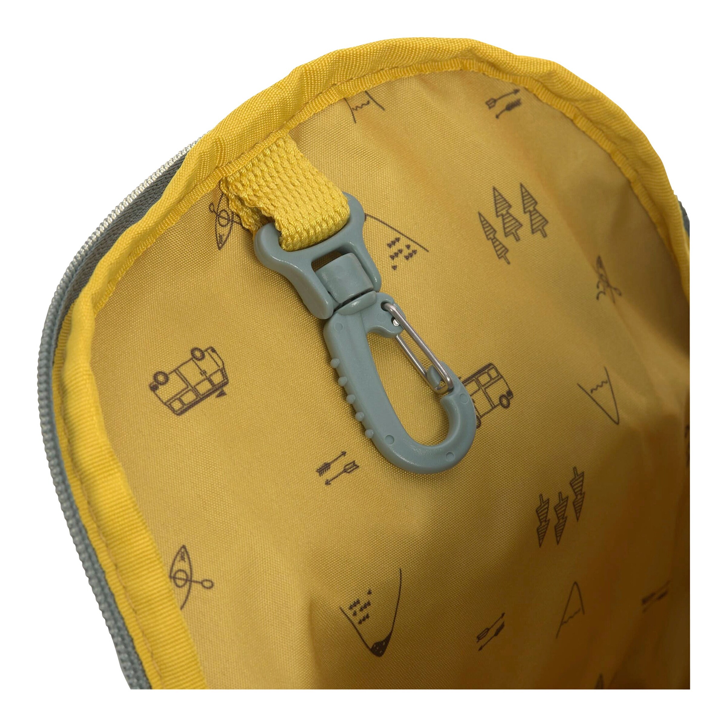 Lässig Kindergartenrucksack Mini Backpack Adventure Bus blau