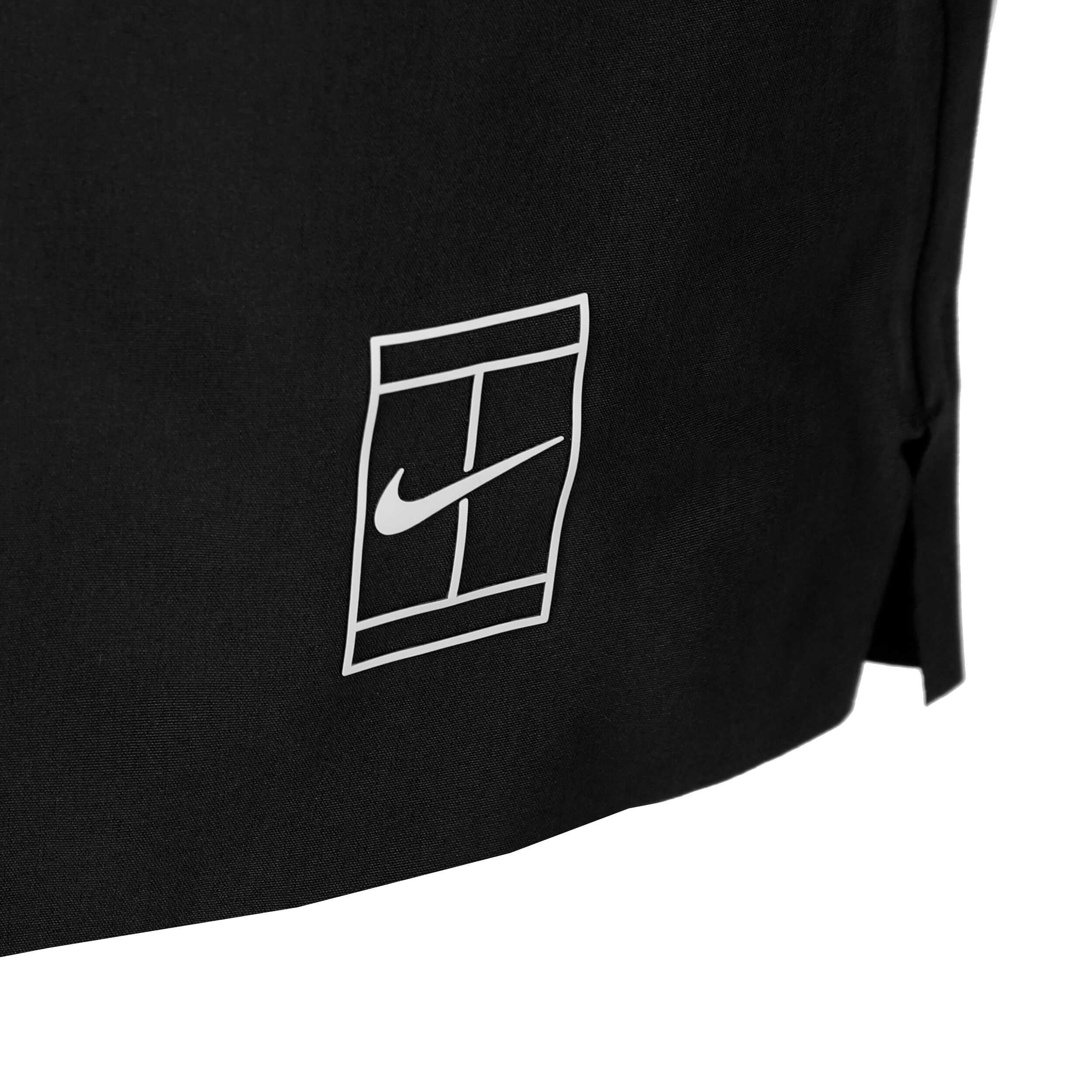 Nike Court Dri-Fit Advantage 8in Shorts Hommes - Noir , Blanc