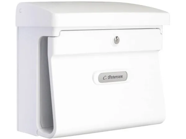 Burg Wächter 12590 BREMEN 885 W Postkasse Plastic Hvid Nøglelås