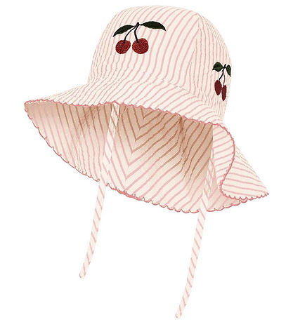 Konges Sløjd Sonnenhut - Ellie - Peony Stripe