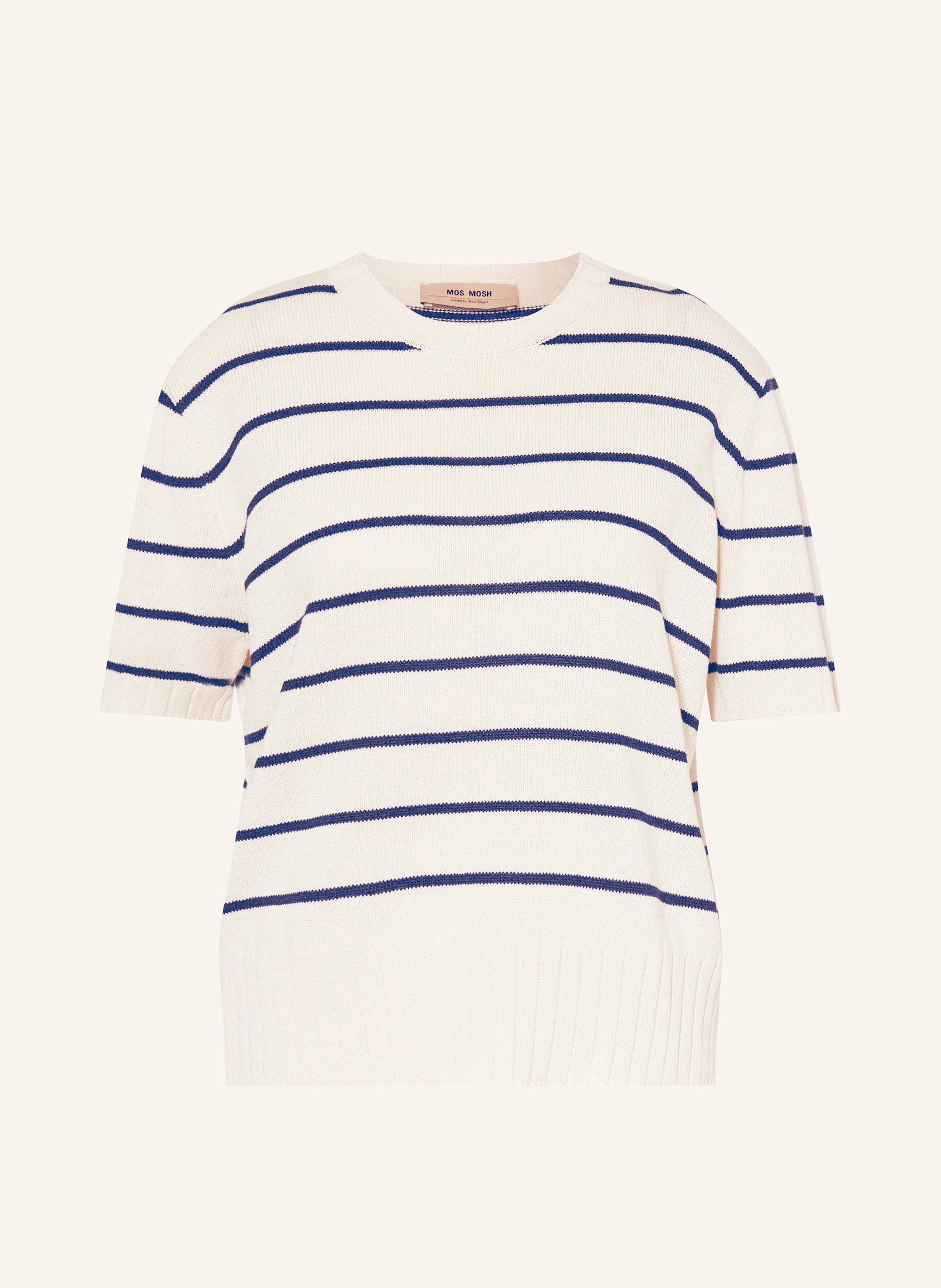 MOS MOSH Strickshirt MMFINLO PAPER