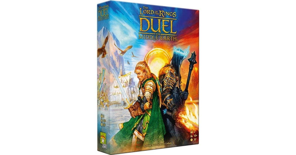 AsmodeeThe Lord of the Rings Duel for Middle Earth Bordspel  (Nederlands, 2 spelers, 30 minuten, Vanaf 10 jaar)