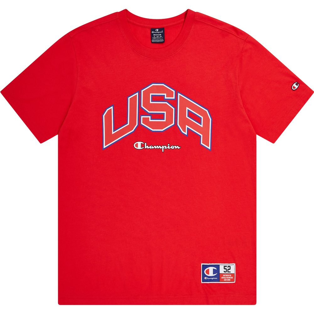 Champion Retro Sport Crewneck T-Shirt Herren true red