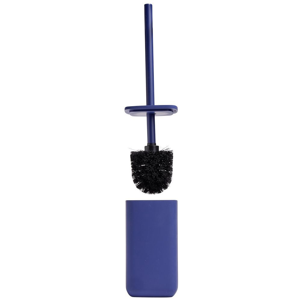 Brosse WC polyrésine bleu Sunflow Ø9,6xH35cm