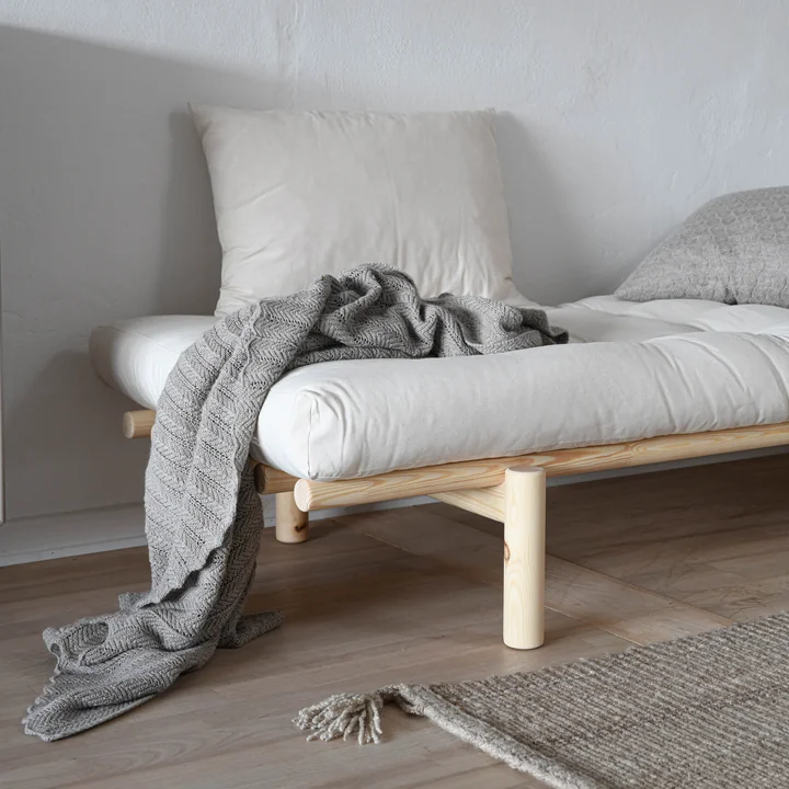 Karup Design - Pace Daybed, Kiefer natur / olivgrün