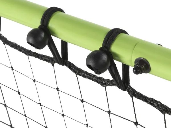 EXIT Tempo multisport rebounder 100x100cm - green/black, Firkant, Multi-station rebounder, Justerbar vinkel, Sort, Grøn