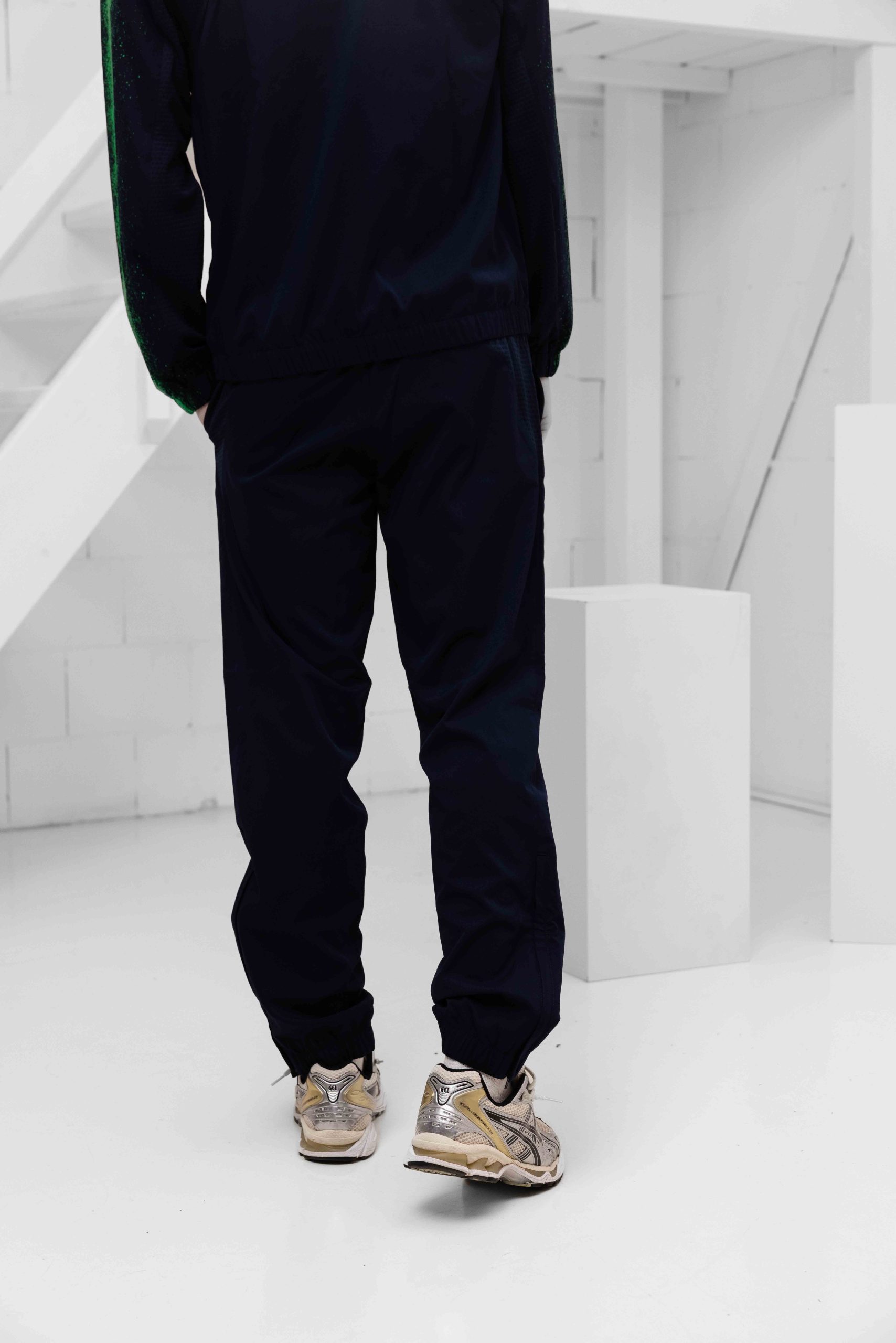 Lacoste Tennis x Daniil Medvedev Trainingspak Heren Donkerblauw/Groen