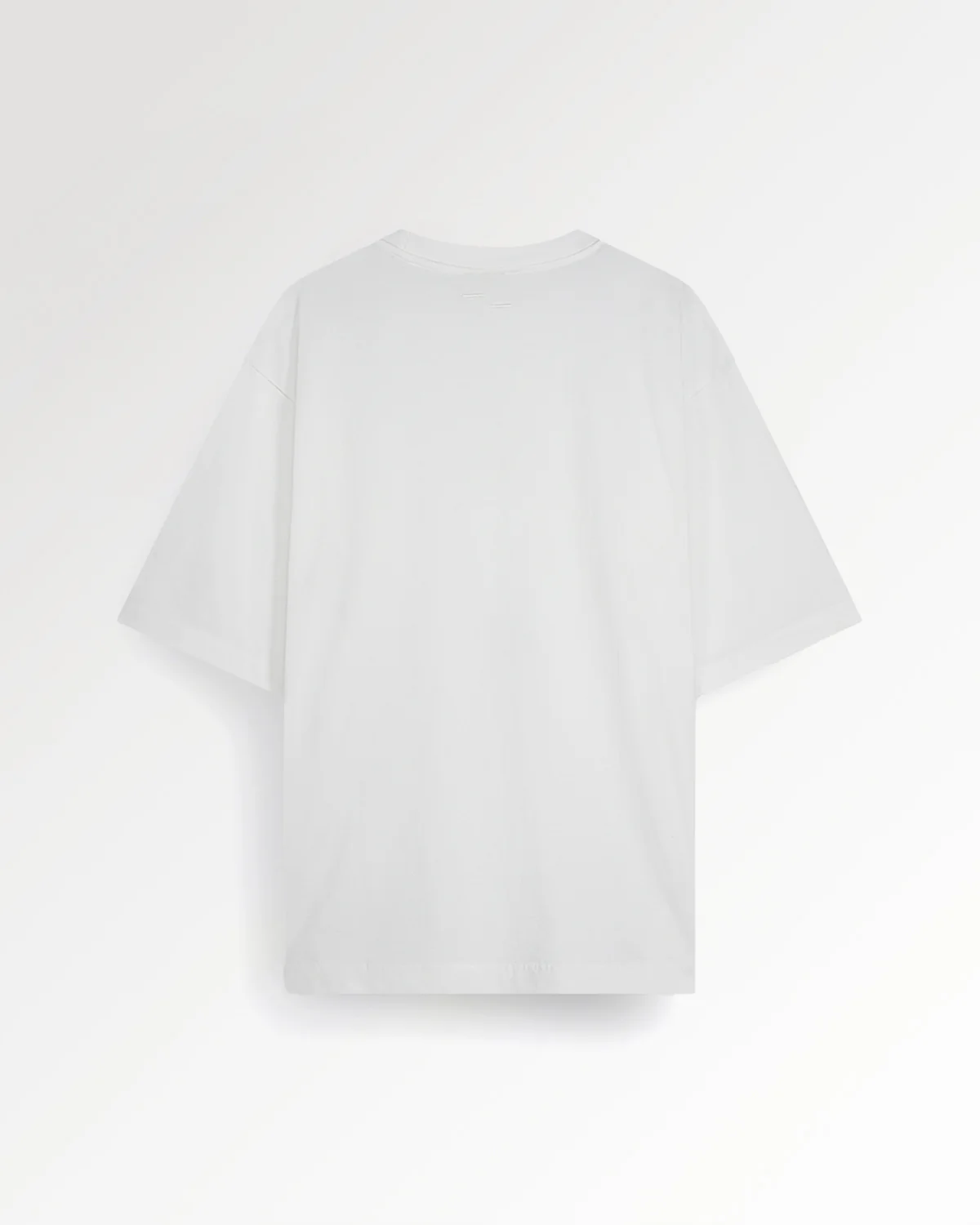 T-shirt Boxy Embroidered White