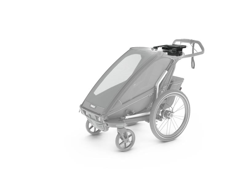 Thule Konsole 1 Mit Reisverschlusstasche und integriertem Getränkehalter