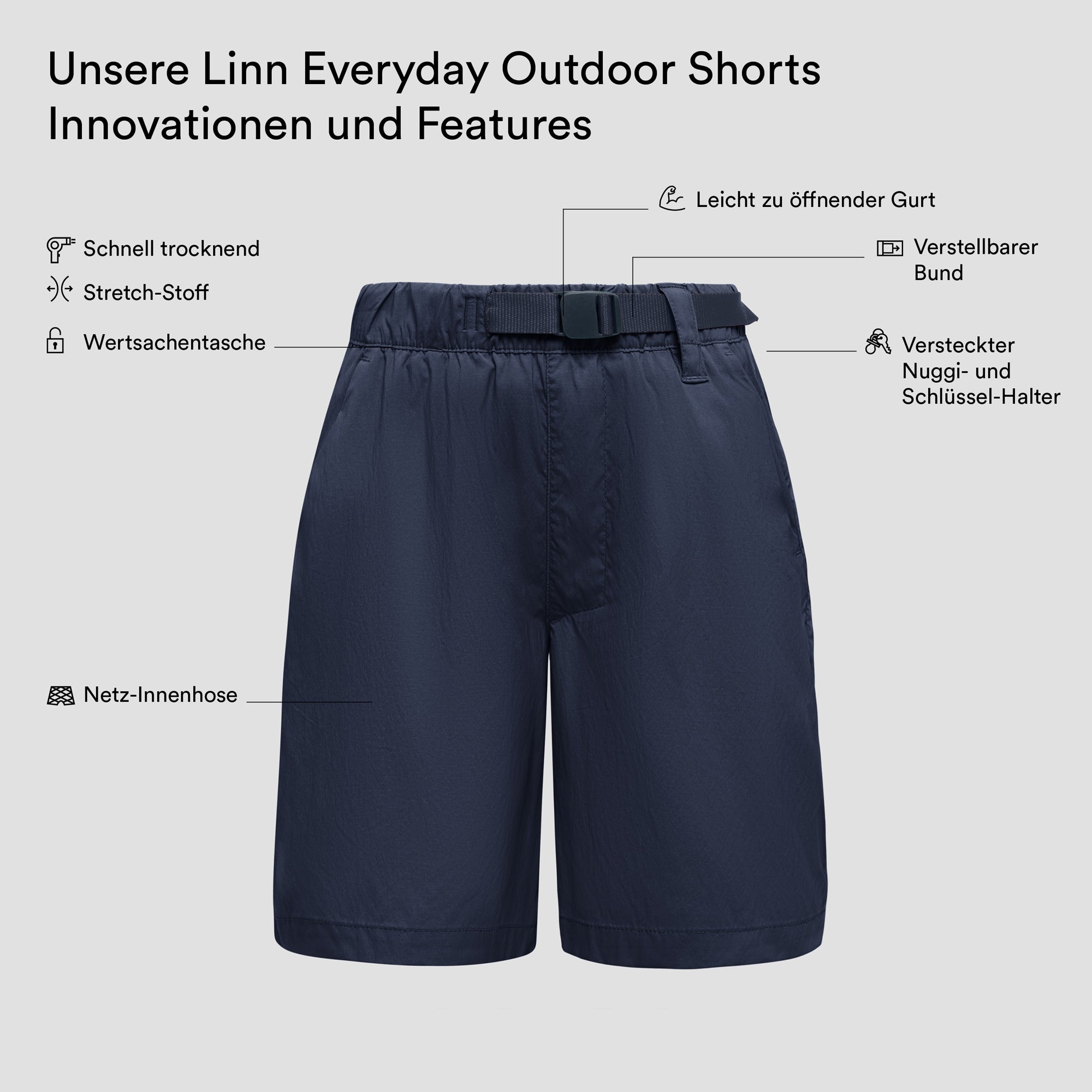 Linn Everyday Outdoor Shorts