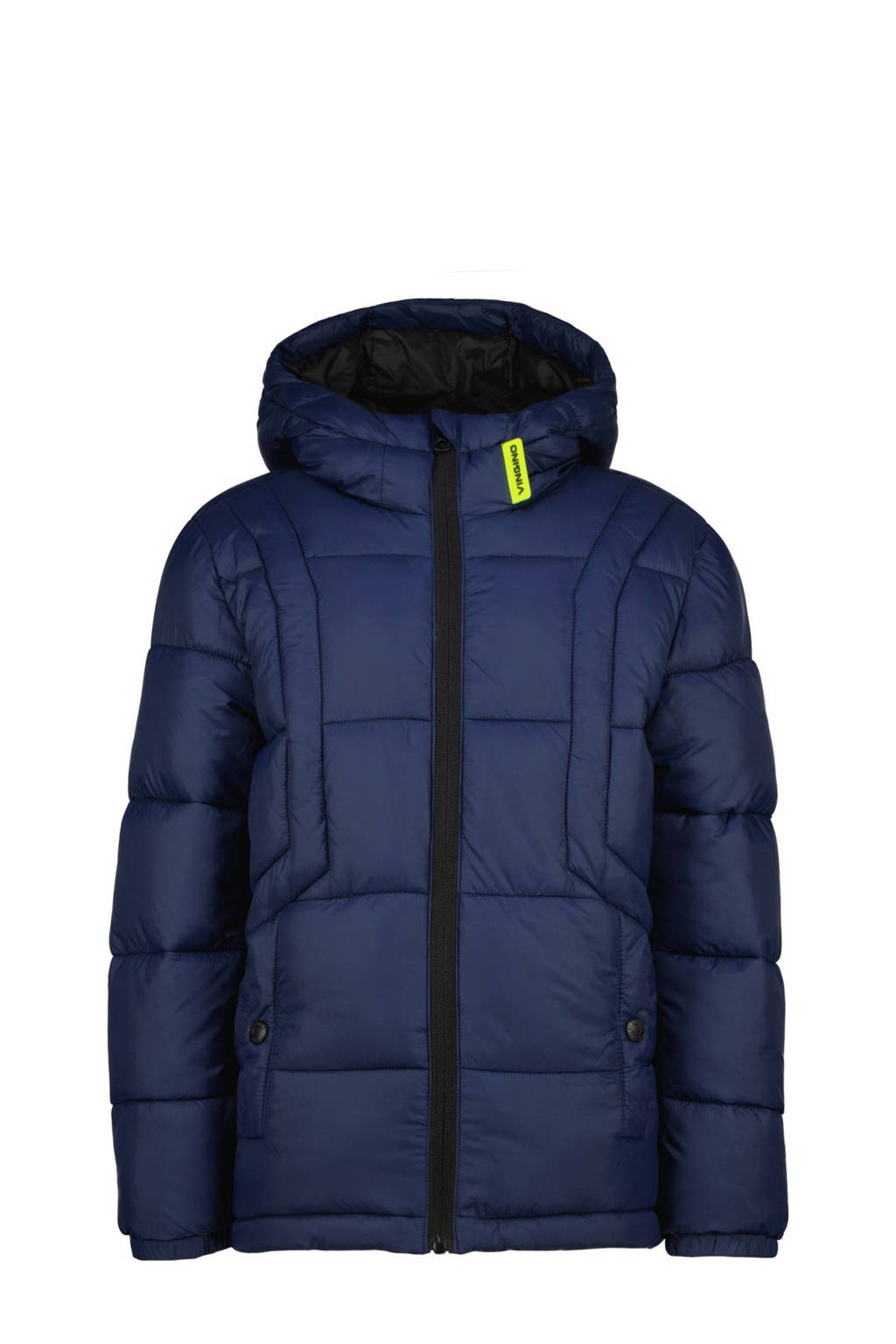 Vingino gewatteerde winterjas Targed donkerblauw