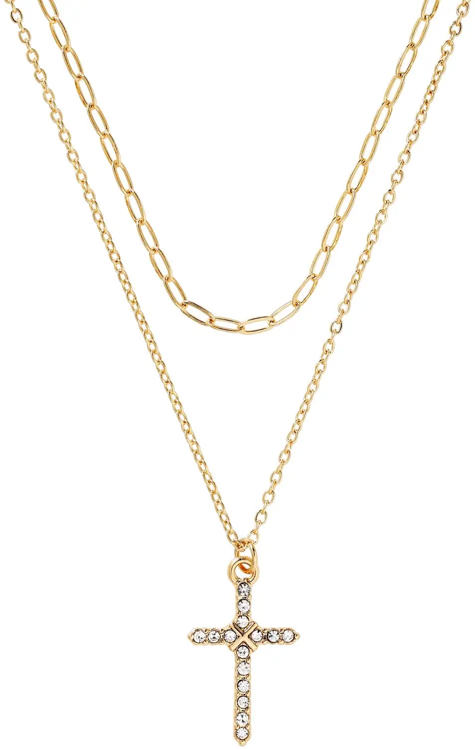 Layering Kette - Shiny Cross