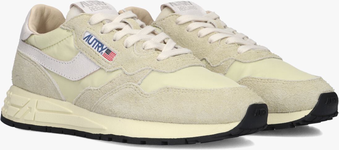 beige autry lage sneakers reelwind low