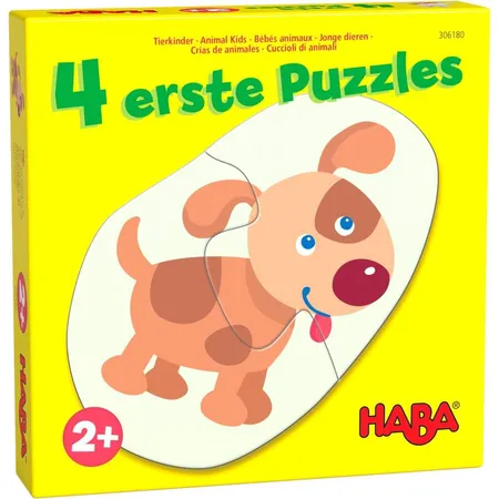 HABA 306183 4 erste Puzzles Tierkinder