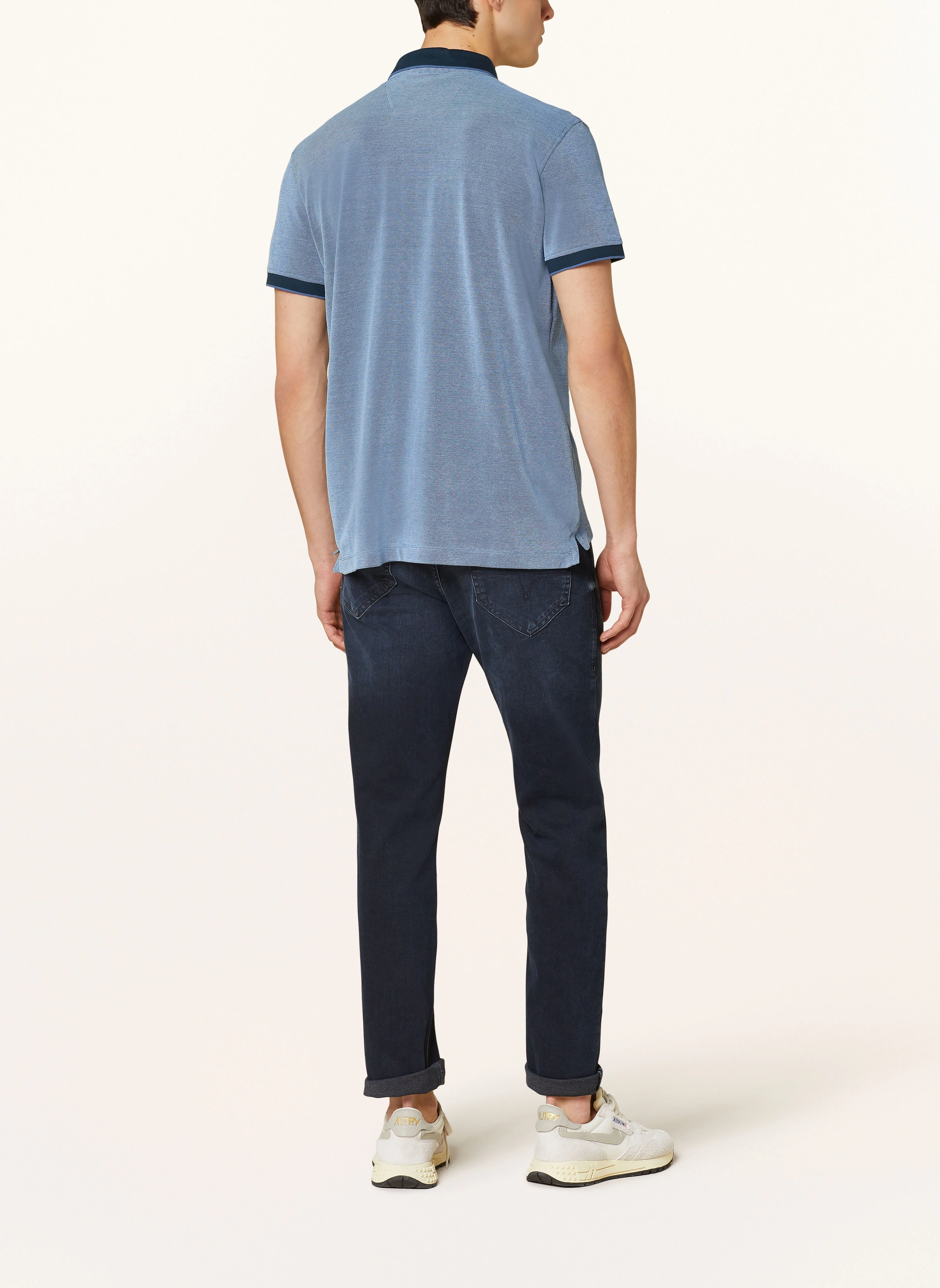 STROKESMAN'S Piqué-Poloshirt