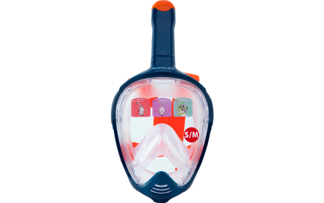 sunflex sport full face mask Kraken Vollgesichtsmaske zum Tauchen für Kinder und Jugendliche