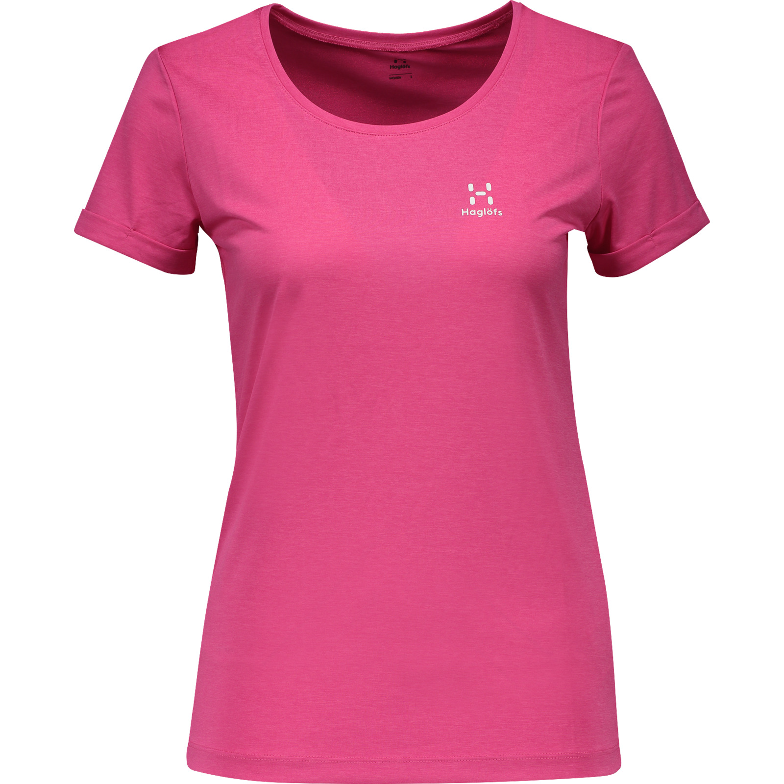 Haglöfs Ridge Hike Damen-T-Shirt XS, pink