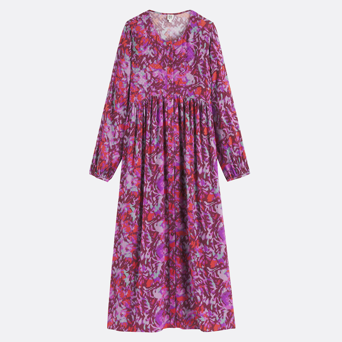 LA REDOUTE COLLECTIONS<br>Vestido maxi com estampa floral, modelo Signature SUZIE