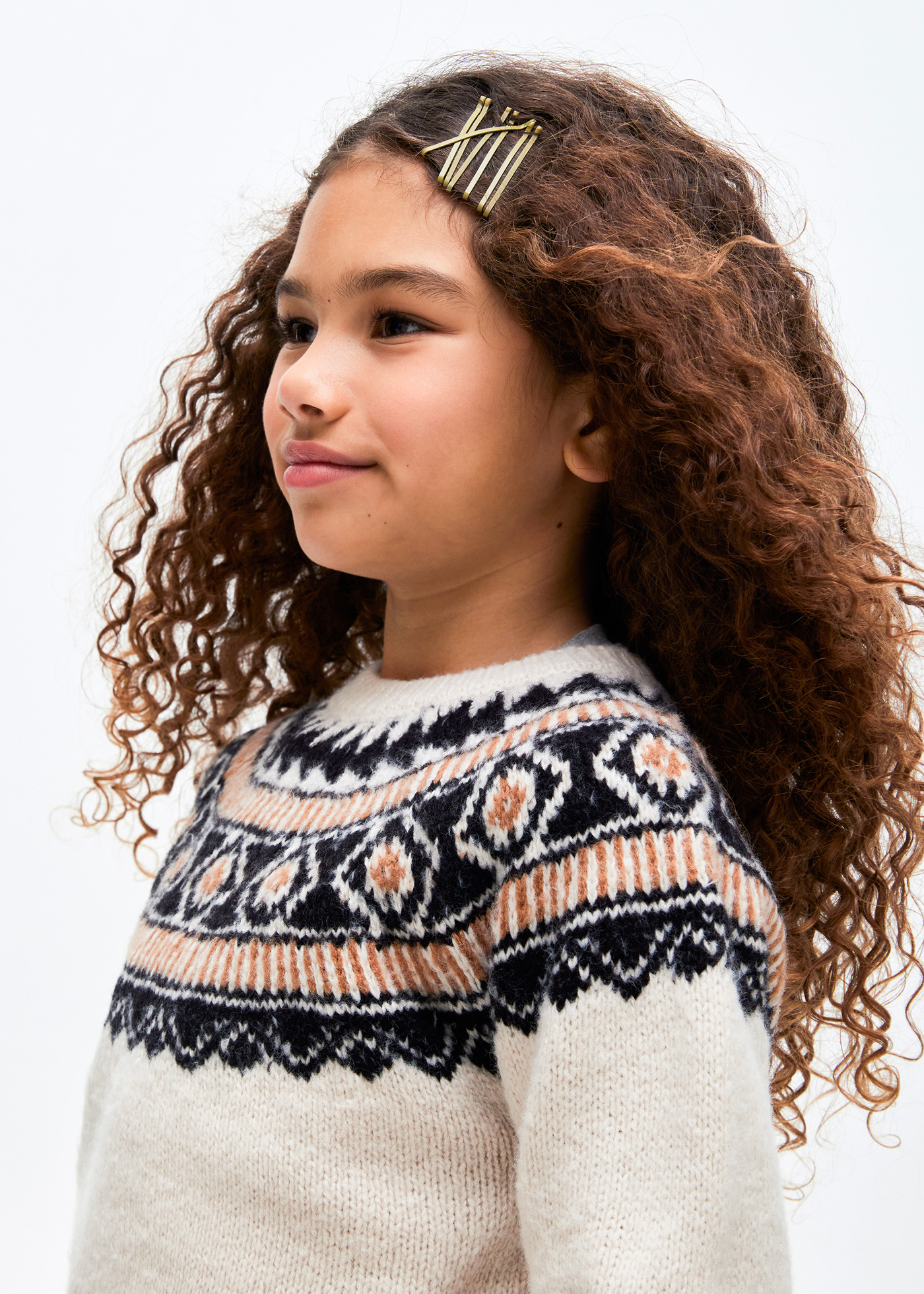 Camisa jacquard infantil