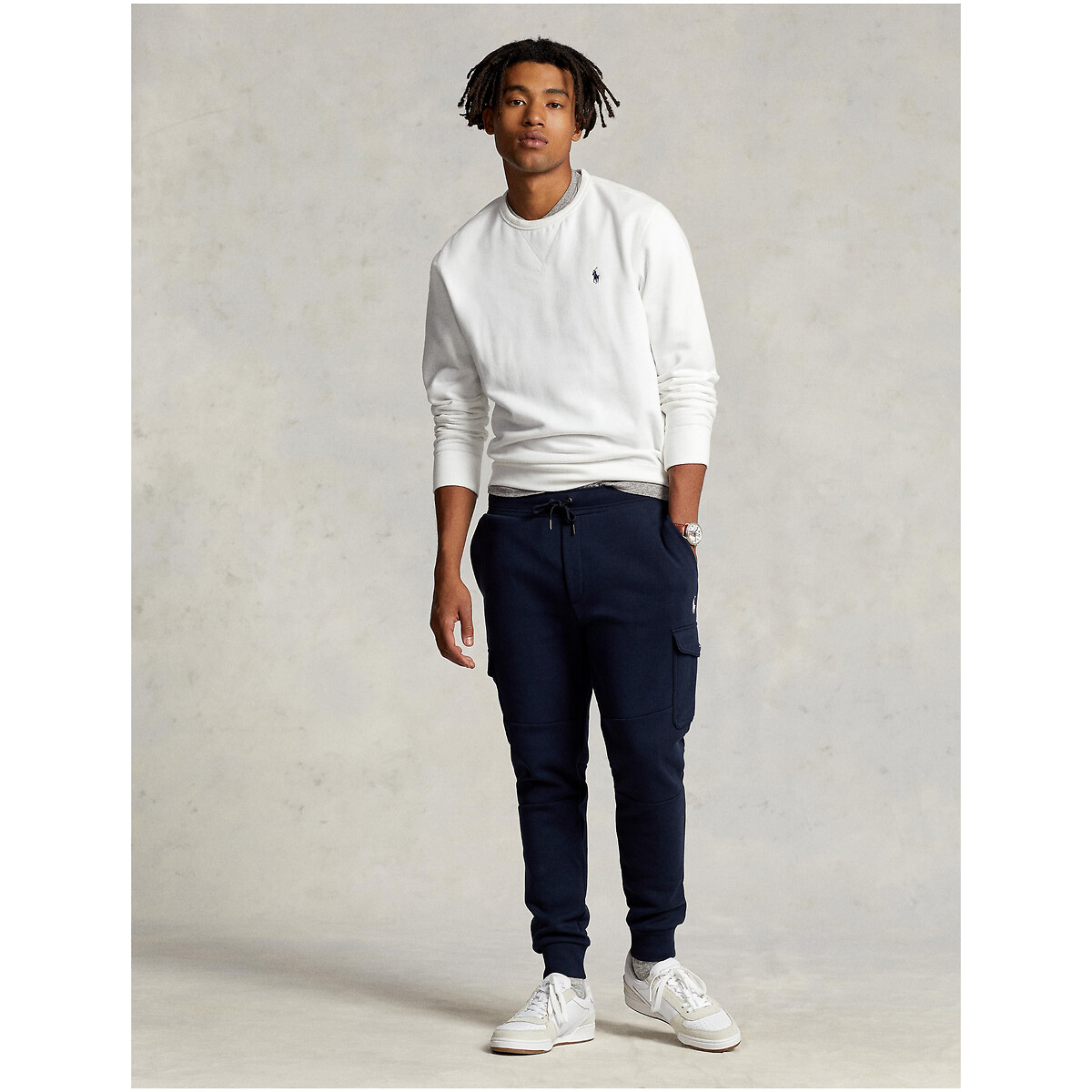 POLO RALPH LAUREN<br>Calças de jogging, bordado Pony Player