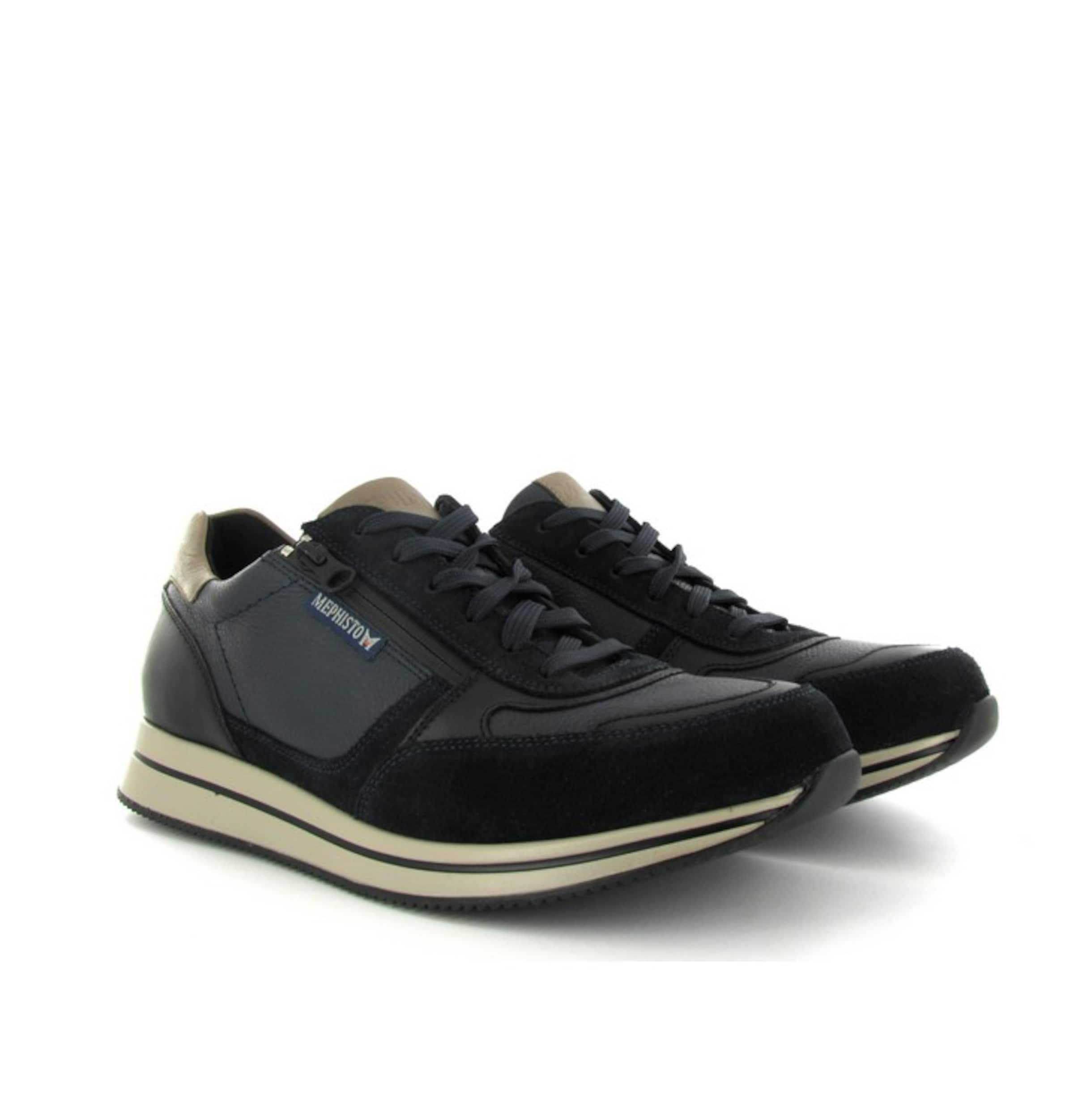 Mephisto Gilford  heren sneakers blauw