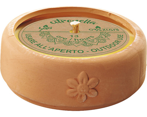 Citronella kaars Ø 15 cm, brandduur 13 uur