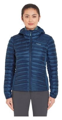 Veste à capuche isolante Rab Cirrus Flex Bleu Femme