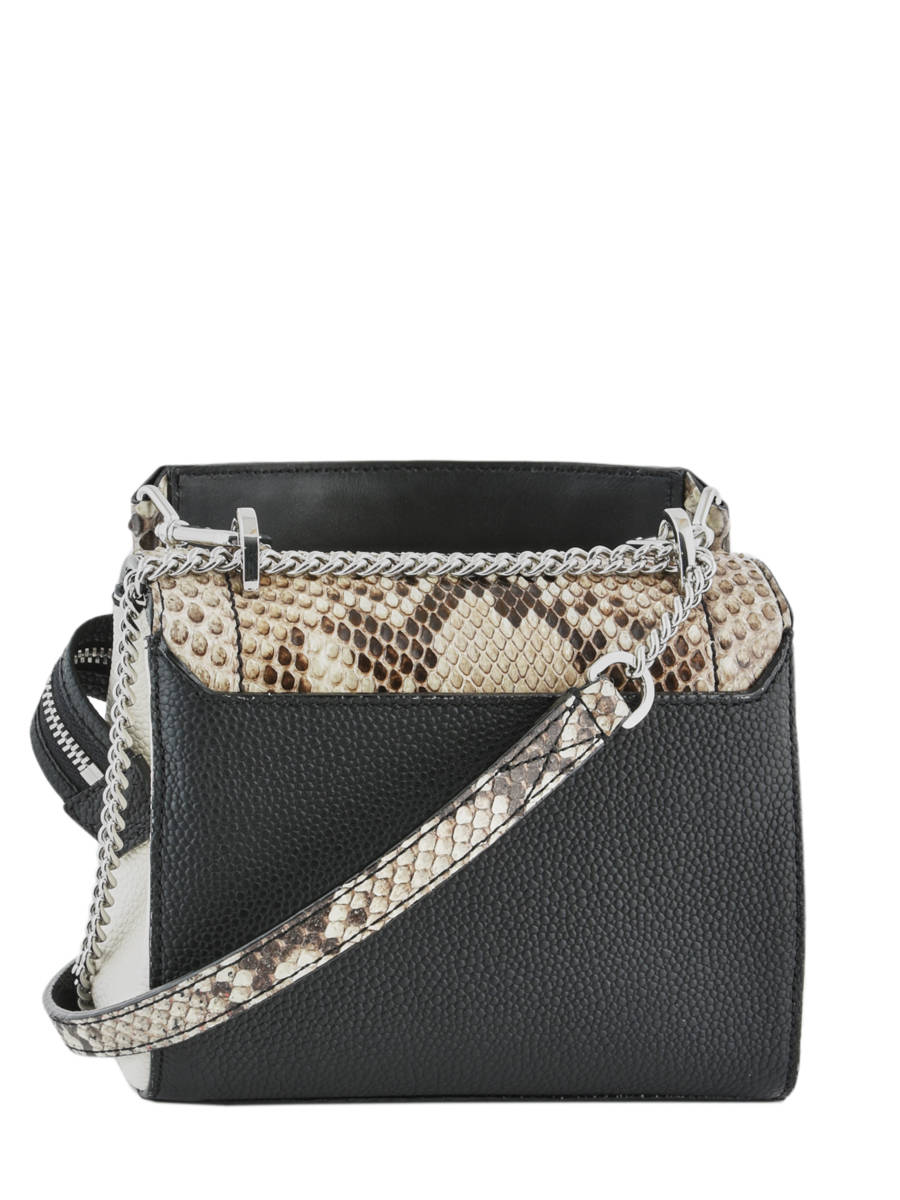 Mini sac bandoulire S Ninon Python LANCEL