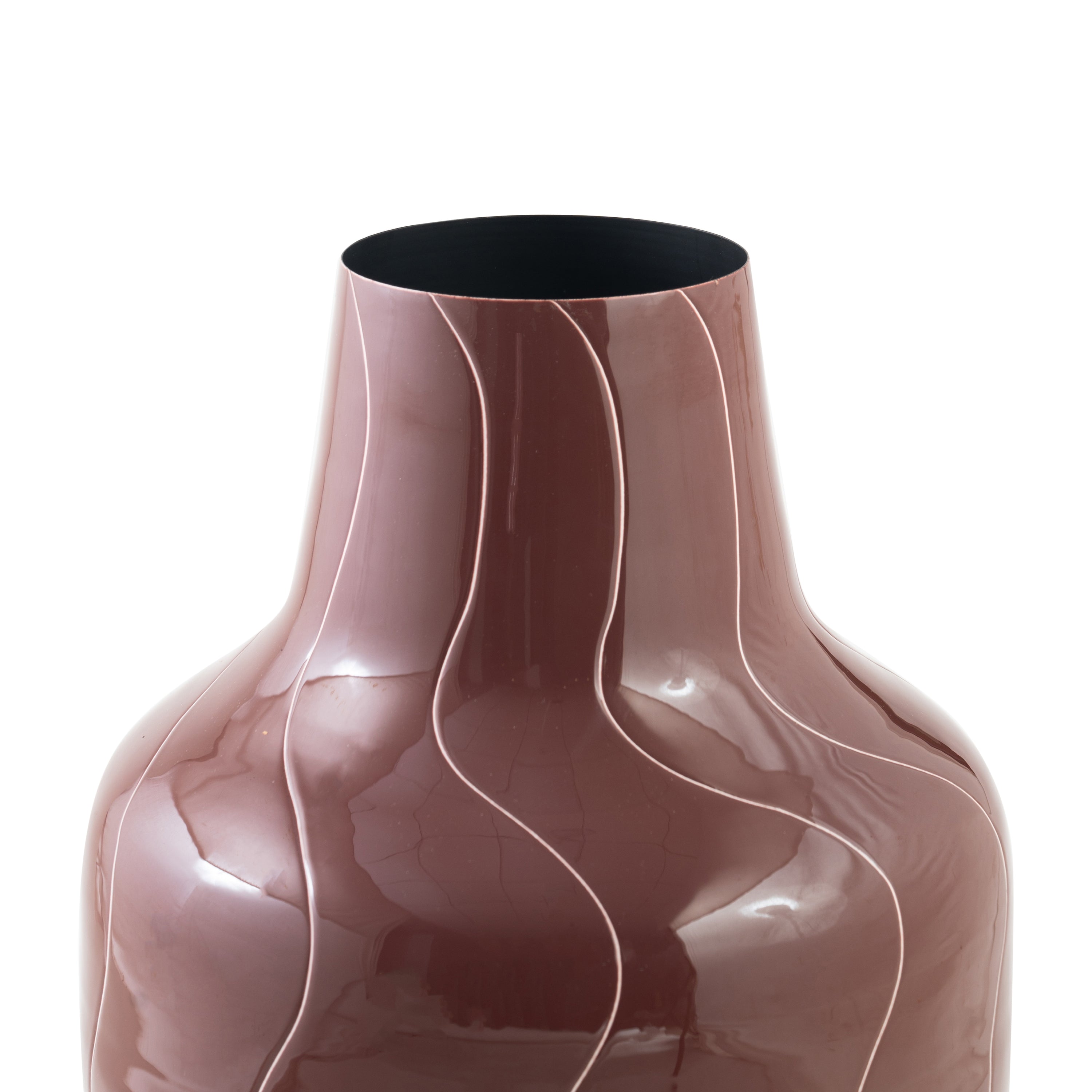 by fonQ Spire Vaas Ã 31 cm - Hot Chocolate