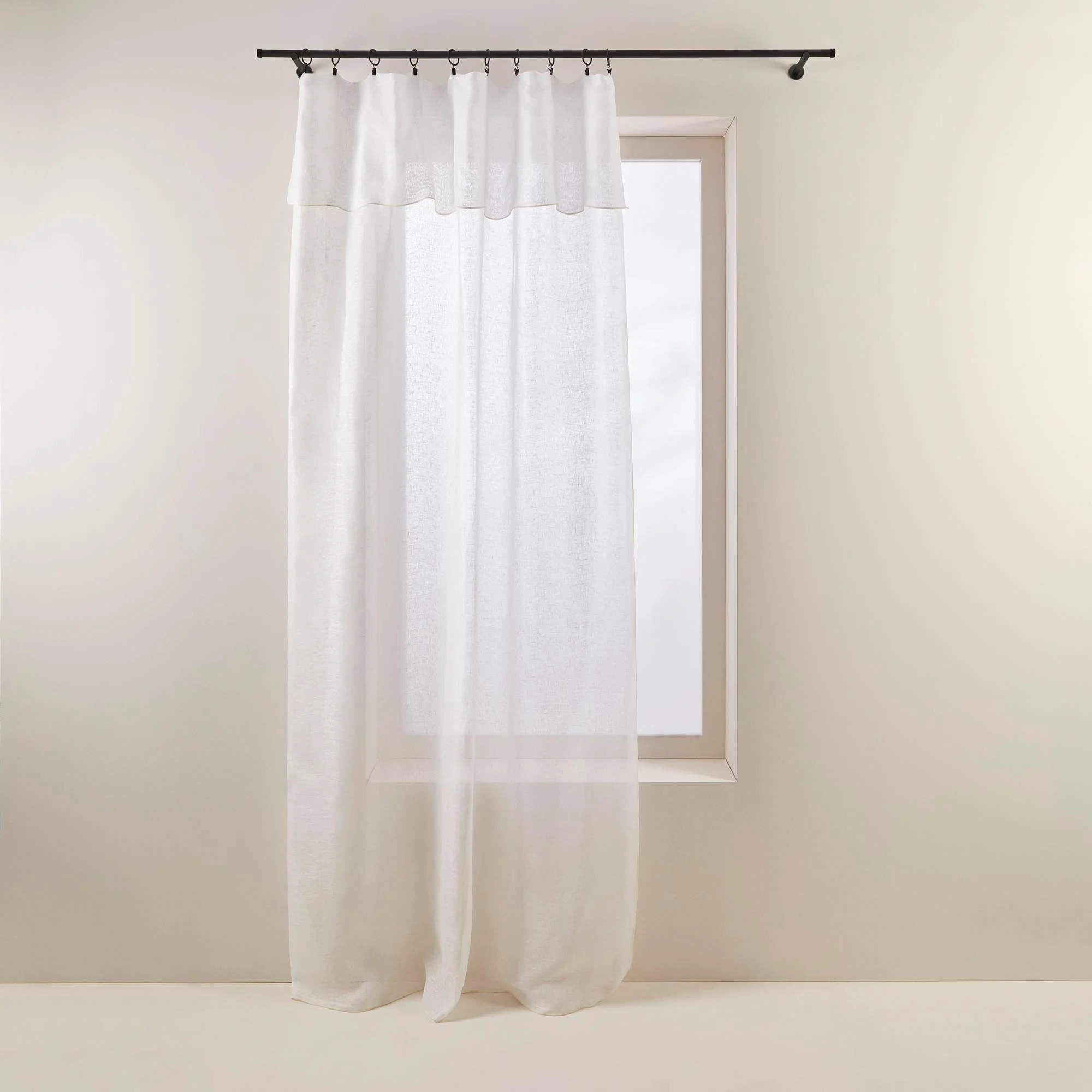 SHADOW - Voilage panneau | Blanc