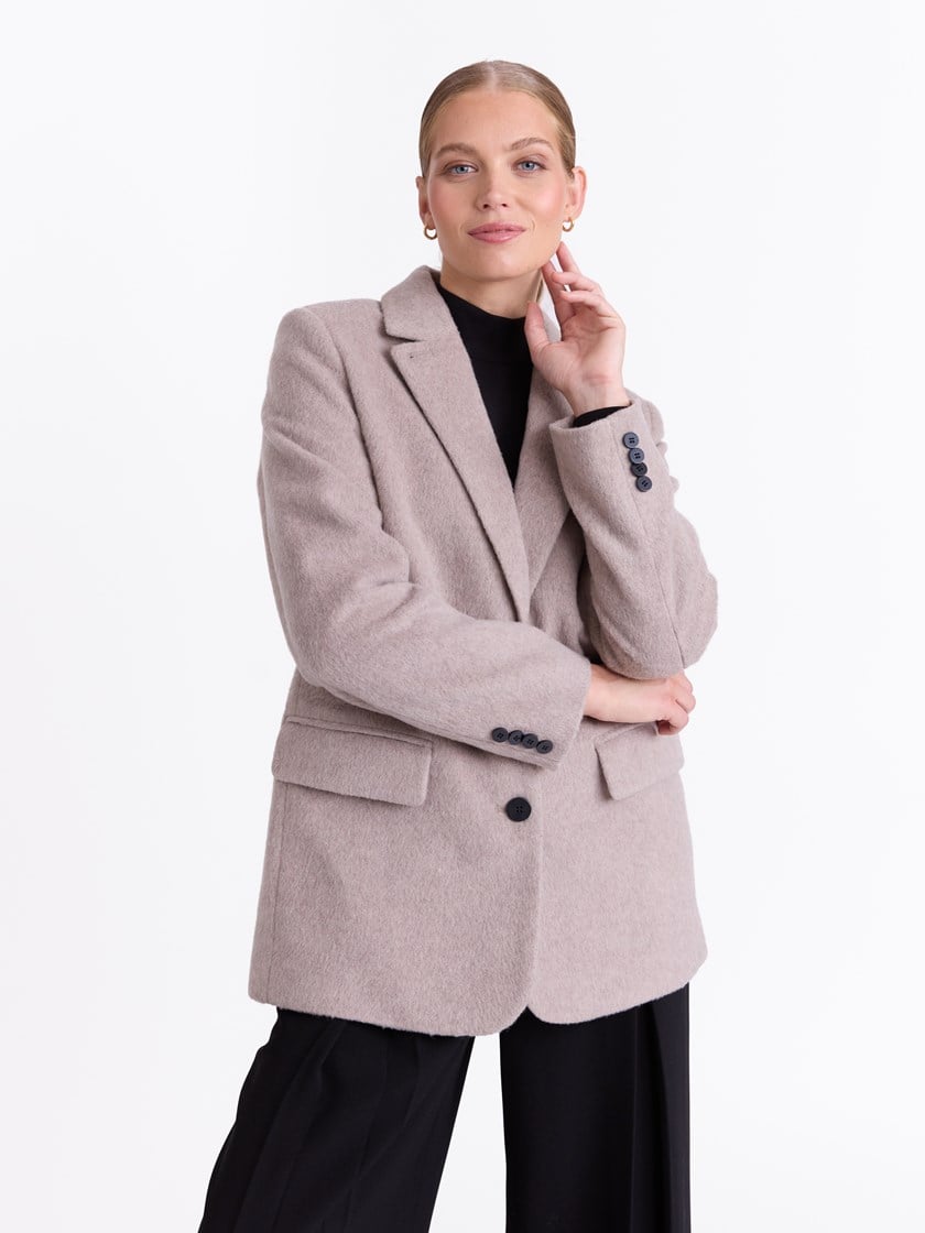 Chantal blazer Beige Melange
