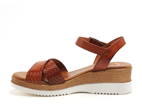 Porronet nu pieds talons femme fi2853 marron