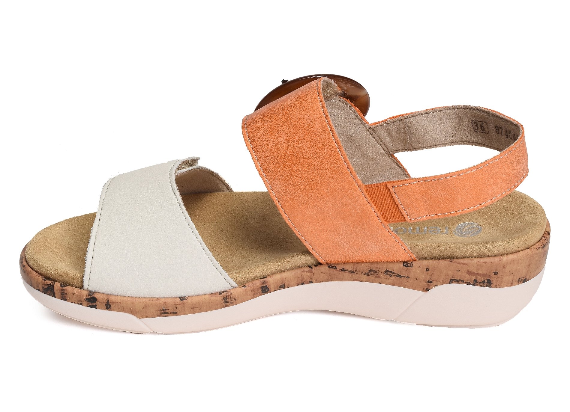 R6853 blanc orange