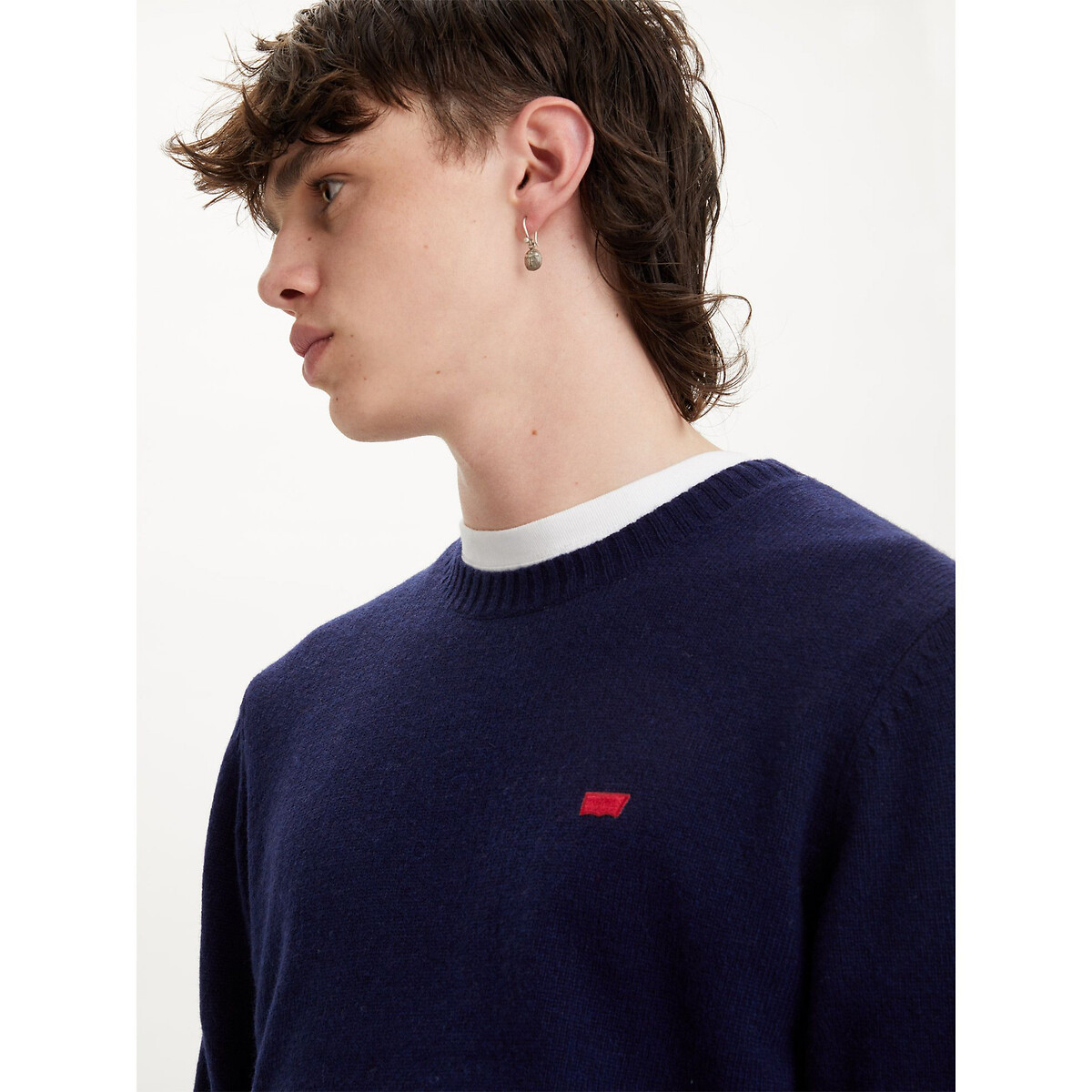 Suéter de gola redonda LEVI'S, em lã A4320