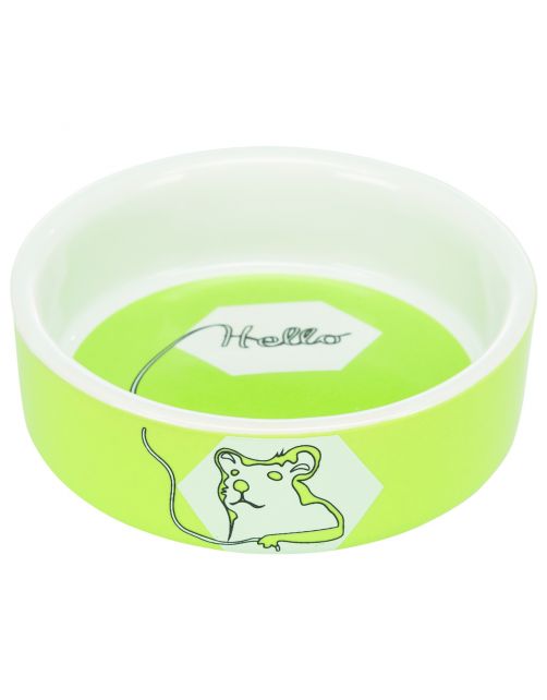 Trixie Voerbak Hamster Hello - Voerbak - ø8 cm 90 ml Assorti