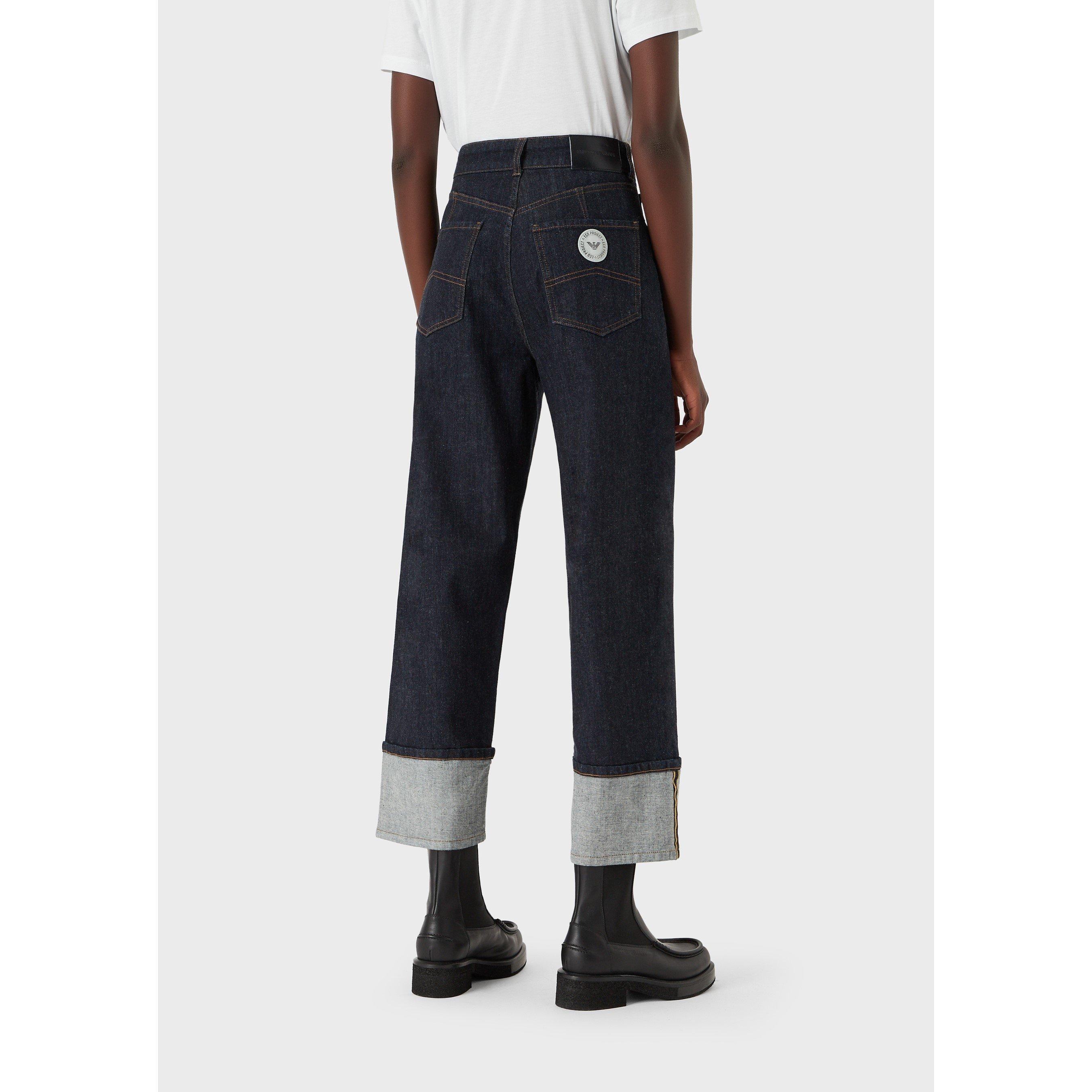 Emporio Armani Wide Leg Jeans