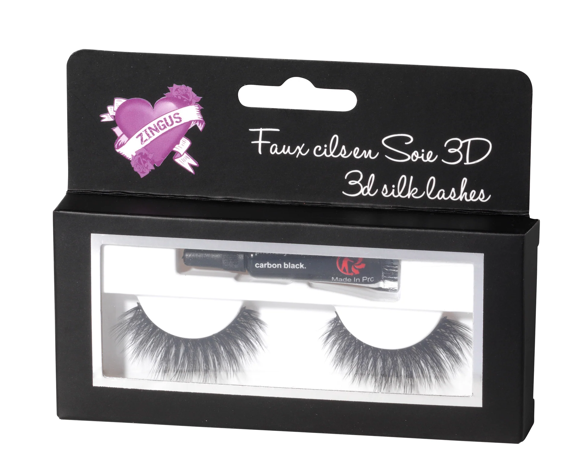 Kit faux cils en soie 3D