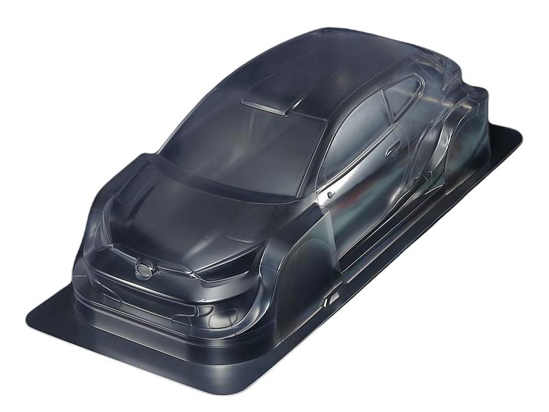 Tamiya Karosserie Toyota GT Yaris Gazoo WRT Rally unlackier Karosserie für TT-02 oder ähnliche Tourenwagen