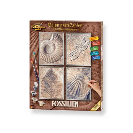 Schipper Malen nach Zahlen - Fossilien (Quattro)