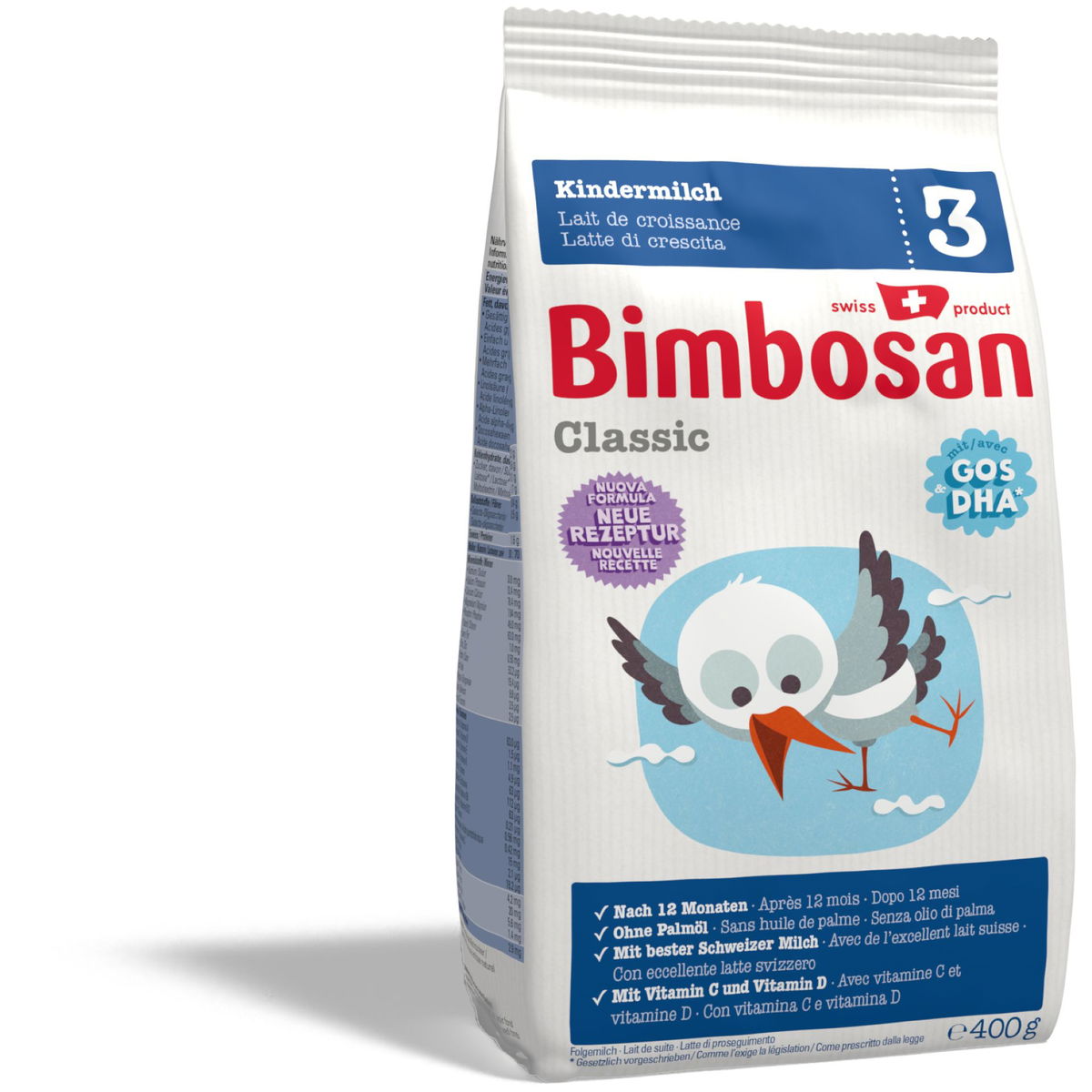 BimbosanBimbosan   Classic 3 Kindermilch Nachfüllbeutel