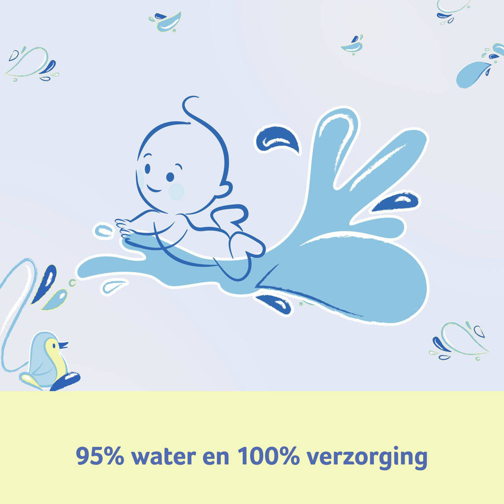 Billen doekjesWater & Care billendoekjes - 12 x 52 stuks