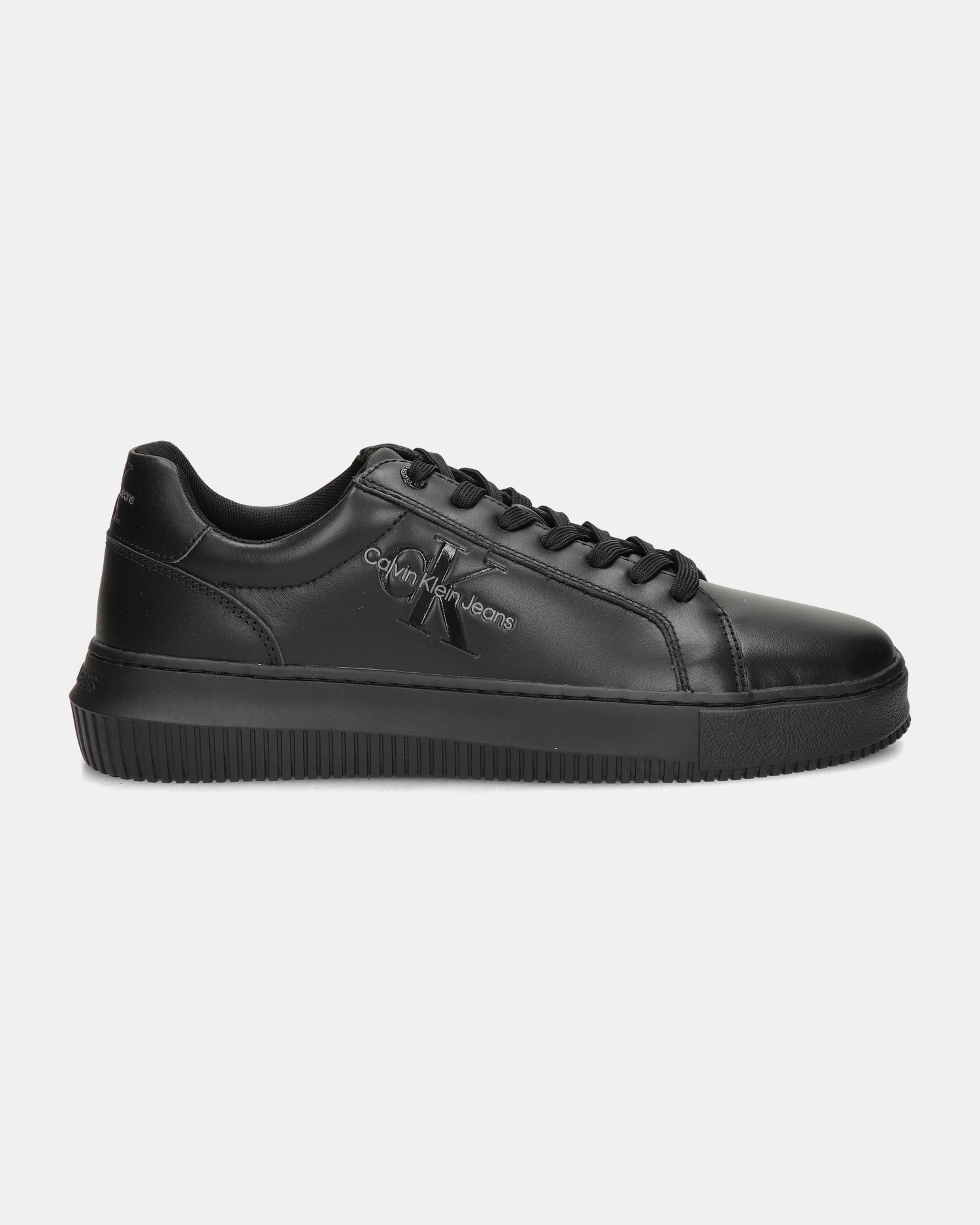 Calvin Klein Chunky Cupsole Lage sneakers  - zwart