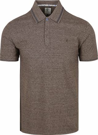R2 Amsterdam Polo Soft Solid Brown 128.POLO.015-041 kopen