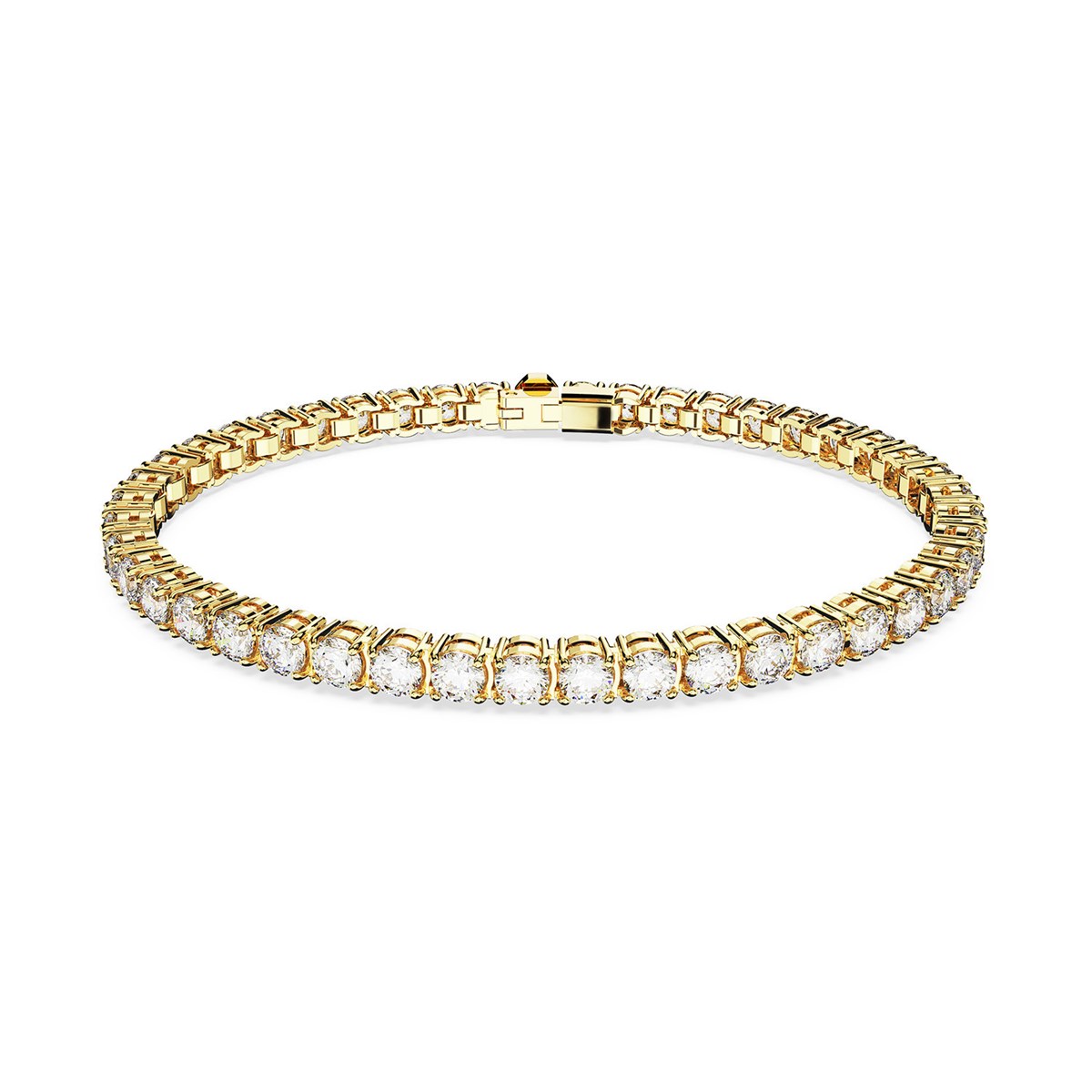 Bracelet Swarovski Matrix Tennis Mplacage doré