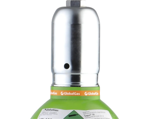 Cilinderdop voor technische gassen 10 en 20 kg, propaan 33 kg