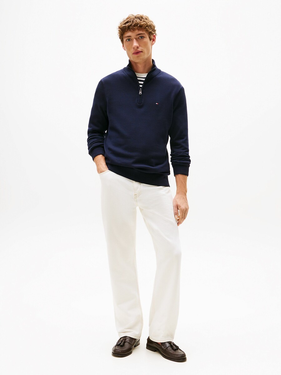 Suéter TOMMY HILFIGER com gola de zíper